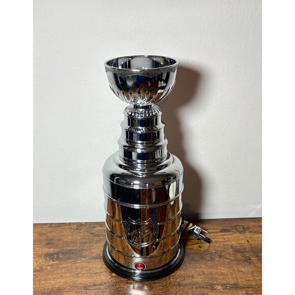 NHL Stanley Cup 17” Hot Air Popcorn Maker Intertek 3189194- Tested Working - Picture 1 of 11